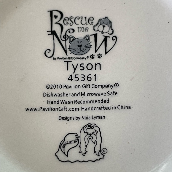 I Love Boxers Coffee Mug Rescue Me Now Tyson 45361 Dog Lover’s Mug 2010 - Picture 2 of 9